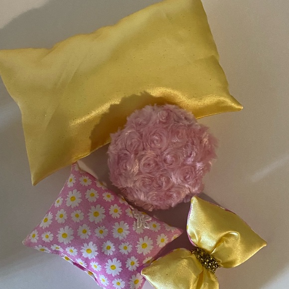 5 piece reversible minky doll bedding set - Picture 6 of 13